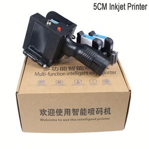Impresora de inyección de tinta portátil de <span class=keywords><strong>gran</strong></span> <span class=keywords><strong>formato</strong></span> de 2 cabezales, máquina de impresión de logotipo Price50mm barata para caja de cartón - Product Image 4