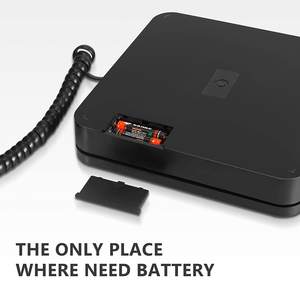 Hohe Genauigkeit 40kg Postversand waage Großes LCD-Display Dual-Netzteil 5 Einheiten Gewichts waage für Pakete OEM/ODM - Product Image 4