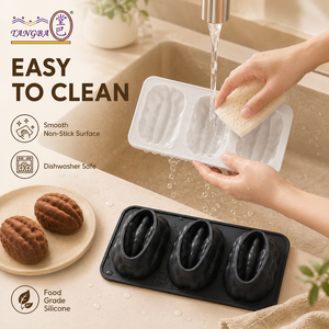 Molde de silicona 3D TANGBA para hornear, con forma de nuez pecana, para mousse, velas aromáticas, fabricación de jabón artesanal, grado alimenticio FDA, engrosado, venta al por mayor - Product Image 6