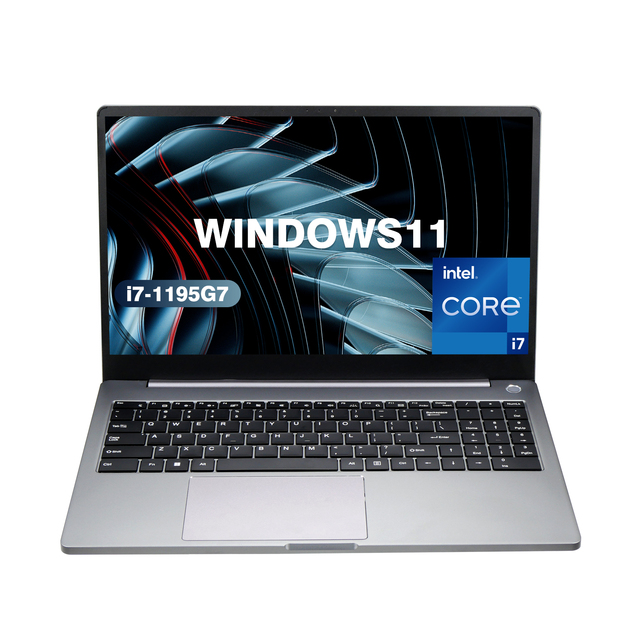 Customizable 15.6 Inch Business Laptops Intel I7-1195G7 16GB RAM 512GB SSD Windows 11 Metal Body Backlit Keyboard for Business
