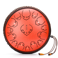 Empty Spirit Drum 14 Inch 15 Tone Forget Worries Drum Steel Tongue Drum No Forget Worries Drum Percussion Instrument