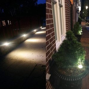 <b>LED</b> Underground <b>Light</b> 5000K Daylight IP65 Flush Mount Stainless Steel Garden Lighting Type III Distribution <b>Motion</b> <b>Sensor</b> CRI 90 - Product Image 4