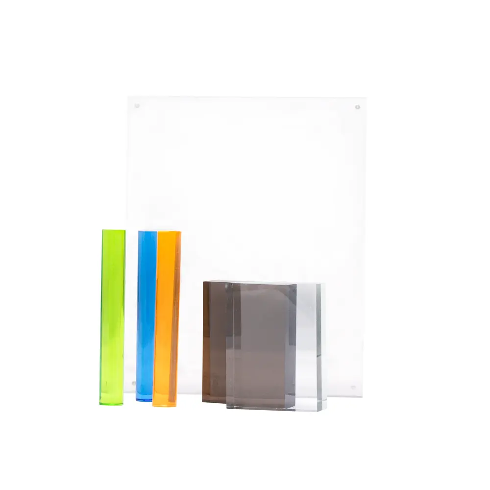 Unterstützen Sie kostenlose Muster Acryl platte 1mm 2mm 3mm Acryl klares Blatt Für Schild