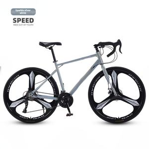 Vélo de route en aluminium ERMA à 24 vitesses, vitesse variable, pour étudiants, guidon courbé, double frein à disque, capacité de charge de 120 kg - Product Image 3