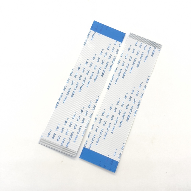 1 mm Pitch FFC Printhead Flat Awm 20861 105c 60V VW 1 FFC Cable Flexible Flat