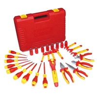 BOOHER Offre Spéciale OEM – Kit d'outils combinés 30 pièces (Tournevis isolés 1000V AC et clés à fourche) avec mallette soufflée – Garantie 3 ans