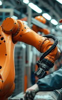 Actuador Rotatorio Compacto y Ligero de Alta Precisión con Accionamiento Armónico de 48V para Brazo Robótico, Cobot Médico y Robot Humanoide