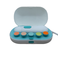 Nouveauté : Coupe-ongles électrique pour bébé, sûr, doux et silencieux, avec lumière LED pour le soin des ongles des nouveau-nés la nuit