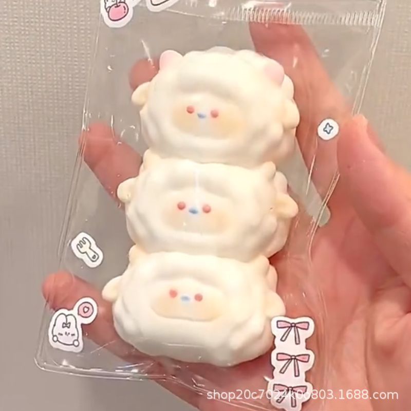 Three sheep open the way