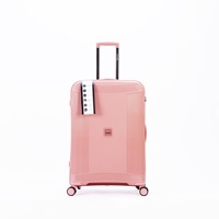 Valise de voyage moderne de luxe extensible, légère, durable, grande capacité, antivol