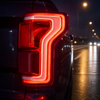 Ensemble de feux arrière à LED avec capteur de détection d'angle mort pour Ford F-150 2015-2017 US High Trim