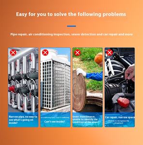 Endoscope industriel étanche 7mm HD tuyauterie endoscopie Type C <span class=keywords><strong>Mini</strong></span> caméra endoscope automobile <span class=keywords><strong>pour</strong></span> égout d'égout Android - Product Image 6