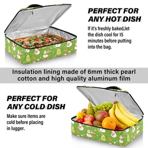 Sac de livraison de pizza isotherme portable en promotion, sac isotherme étanche pour aliments chauds, idéal pour Noël - Product Image 5