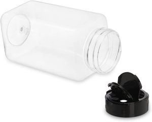 Plastic Square Spice <b>Shaker</b> <b>Bottles</b> 4oz Eco-Friendly PET Spice Jars - Product Image 4
