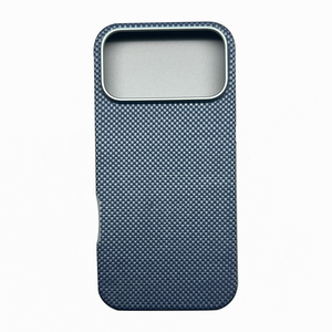 Serene Cyan Old Money Style Magnetische Anti-Fingerabdruck Stoßfeste TPU Brieftaschen-Design Handyhülle für 17 Pro 17 Pro Max - Product Image 1