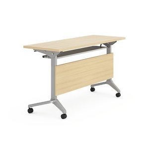 MIGE <b>Foldable</b> Training Desk with Wheels Office Outdoor Furniture for Hospitals Warehouses Other Outdoor Uses Laptop-Friendly - Product Image 1