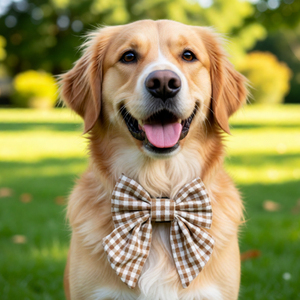 Lazo Personalizado <span class=keywords><strong>para</strong></span> Perro, Lindo Lazo de Marinero a Cuadros, Ajustable, Duradero, con Hebilla de Seguridad, Collares Suaves con Lazo <span class=keywords><strong>para</strong></span> Cachorros Machos y <span class=keywords><strong>Hembras</strong></span> - Product Image 2