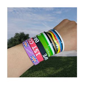 Diseño Personalizado de Pulseras de Silicona de Alta Demanda para Promoción Electoral Nacional, Personalización al por Mayor - Product Image 6
