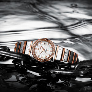 Montres à quartz en acier rose POEDAGAR 302 pour femmes, design de bijoux de luxe, étanches, lumineuses, montres pour femmes - Product Image 6