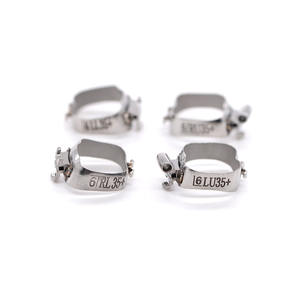 歯科矯正用第一大臼歯コラバンド # 28-44.5 口腔チューブ付き - Product Image 1