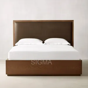 Set di mobili per la casa moderna camera da letto letto matrimoniale con letti King Size in legno