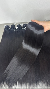 ต่อผมแท้คุณภาพสูงแบบใหม่ยอดนิยม Genius Weft แบบลอน  จัดเรียงเกล็ดผมอย่างดี  บางเฉียบ มองไม่เห็นรอยต่อ Genius Weft - Product Image 6