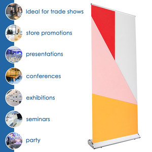 Hight Quality Roller Banner Standing Size <strong>Digital</strong> 120*200cm China <strong>Roll</strong> up Banner Display <strong>Stand</strong> - Product Image 2