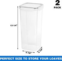 Kunststoff Brot Aufbewahrung behälter Box für Küchen theke Toast Keeper mit luftdichtem Deckel Sandwich Brot halter Kumpel Spender