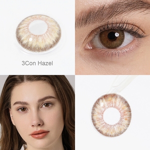 Mẫu miễn phí freshgo màu mềm ống kính chất lượng cao tự nhiên nhìn Kẹo ống kính mắt nâu hàng năm tự nhiên màu Kính áp tròng - Product Image 6
