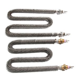 Elemento calefactor tubular de resistencia eléctrica tipo W de 380V 3.5kW con tubo aletado para combustión en seco - Product Image 1