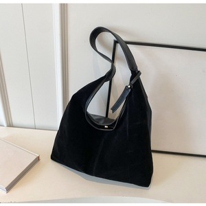 Bolsos Tote de Moda en Oferta para Mujer, Gran Capacidad, Terciopelo con Forro de Poliéster, Bolso de Diseñador de Primera Calidad - Product Image 1