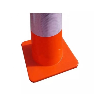 450mm Wholesale Custom High <strong>Reflective</strong> Safety Rubber Colored <strong>Traffic</strong> Cones