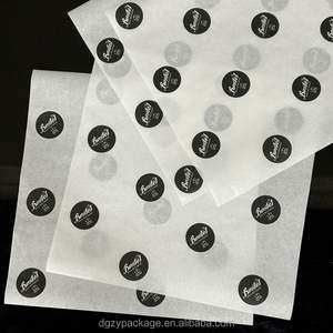 Papel de Envolver Mantequilla Biodegradable de Grado Alimenticio, Resistente a la Grasa, de 30-80g, con Impresión Personalizada para Empaque - Product Image 2