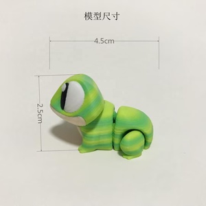 Novedad 2026: Mini Rana <span class=keywords><strong>de</strong></span> Dibujos Animados Impresa en 3D, Decoración para <span class=keywords><strong>el</strong></span> Hogar, Estilo Moderno y <span class=keywords><strong>de</strong></span> Moda para Navidad y <span class=keywords><strong>Acción</strong></span> <span class=keywords><strong>de</strong></span> <span class=keywords><strong>Gracias</strong></span> - Product Image 2