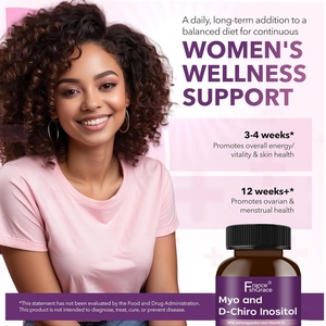 Fabricant de compléments alimentaires Myo et D-Chiro Inositol sous marque privée, soutient la santé ovarienne, 120 capsules de Myo et D-Chiro Inositol - Product Image 2
