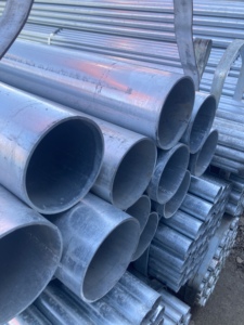 Tuyau galvanisé de 150 mm de diamètre, conduit en acier galvanisé, tube rond galvanisé de 14 mm de diamètre - Product Image 1