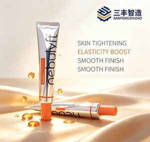 LDPE Cosmetic Tube with Screw Cap Silk Screen Printed Custom Logo Custom Color Essential Oil Use Sanfeng SF-92 - Product Image 5