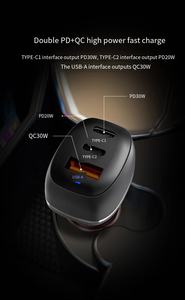 <span class=keywords><strong>Cargador</strong></span> de <span class=keywords><strong>coche</strong></span> batería retráctil eléctrica carga rápida para iPhone placa EV crema adaptadores portátiles do/DGE cargadores <span class=keywords><strong>solares</strong></span> - Product Image 3