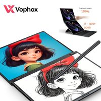 Innovative 14" Dual Screen Laptop Core I7 120Hz Touch Screen <strong>Notebook</strong> for Home Entertainment Student Study Wholesale Custom OEM