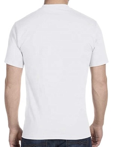 Lancoda Áo Thun Bán Buôn Áo Thun Trắng Thăng Hoa Nam Polyester Trơn - Product Image 2