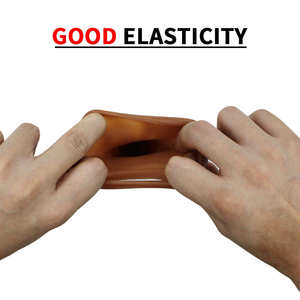 Neues Modell 5.5 6 13 Cm Herren ärmel Schwarz <span class=keywords><strong>Big</strong></span> Sex Toy Vergrößerung kondom Super Huge Silikon Dildo Kondom für Männer - Product Image 5