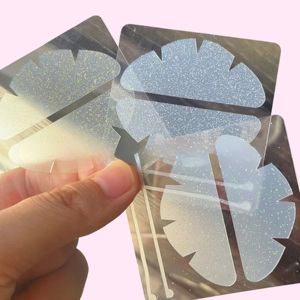 Patchs en silicone de qualité supérieure pour les yeux, nouveaux patchs réutilisables en silicone pour salon, extension de cils, lifting des cils - Product Image 1