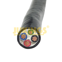 Câble électrique de bâtiment 4/3AWG+6/1AWG, fil de cuivre toronné résistant au soleil TC-ER, gaine en PVC THWN-2, câblage humide/sec, 90°, 600V