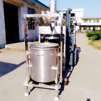 Presse hydraulique pour fruits et légumes, extracteur de jus commercial hydraulique, presse à froid hydraulique