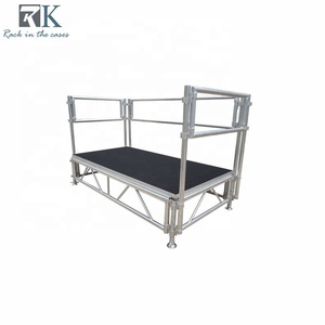 Plataforma de Escenario Portátil de Madera para Eventos al Aire Libre a Gran Escala, Plataforma de Escenario para Conciertos de 4x8 - Product Image 1