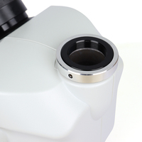 Compound Trinocular Metallurgical Head Digital Inspection Microscope 7-50X Magnification White
