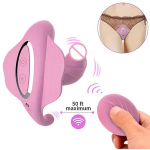 Vibrateur 7 vitesses USB étanche muet papillon télécommande portable point g oeuf vibrateur jouet sexuel pour femmes