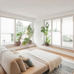 Persiana plisada tipo panal opaca con clip, sin necesidad de taladrar - Product Image 2