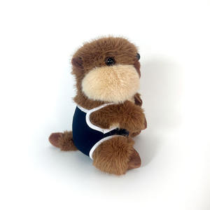 Boneka Marmot Plush Baru, Rompi Lucu, Mainan Anak, Boneka Duduk, Boneka Kartun Jelek dan Lucu, Dapat Dicetak dengan LOGO - Product Image 5