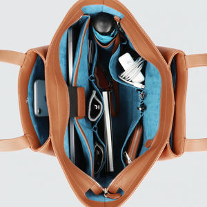 RZCK 2025时尚设计PU皮革女士单肩手提袋中国制造高端大容量女士手提袋 - Product Image 3